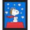 Peanuts Blue Snoopy Red Baron Panel Cotton Fabric